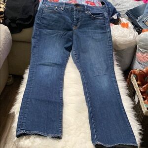 Lucky Brand Blue Straight Leg Jeans, size 8, 29 inch length